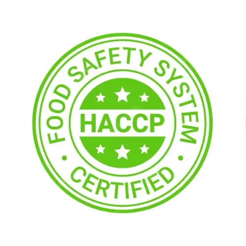 RUIKELAI HACCP certified food safety system logo for B2B food flavor and seasoning manufacturer